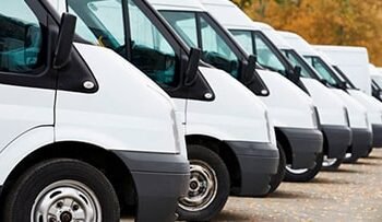 success van hire parking